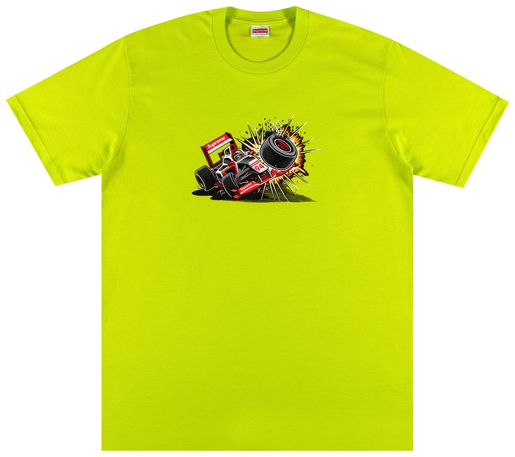 Supreme Crash Tee Bright Green