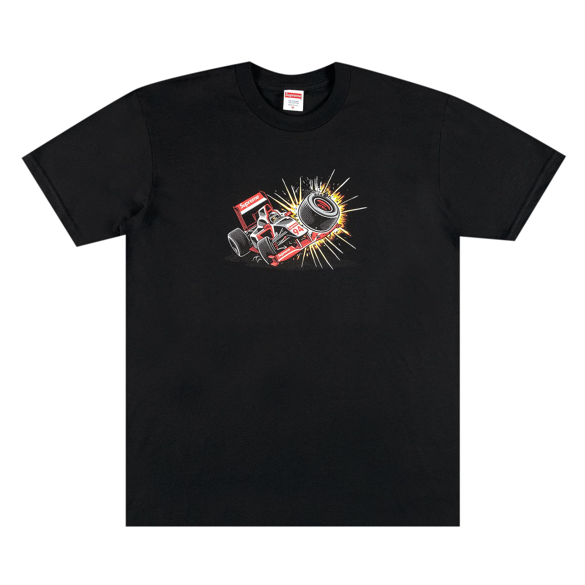 Buy Supreme Crash Tee Black FW21T50 BLACK GOAT