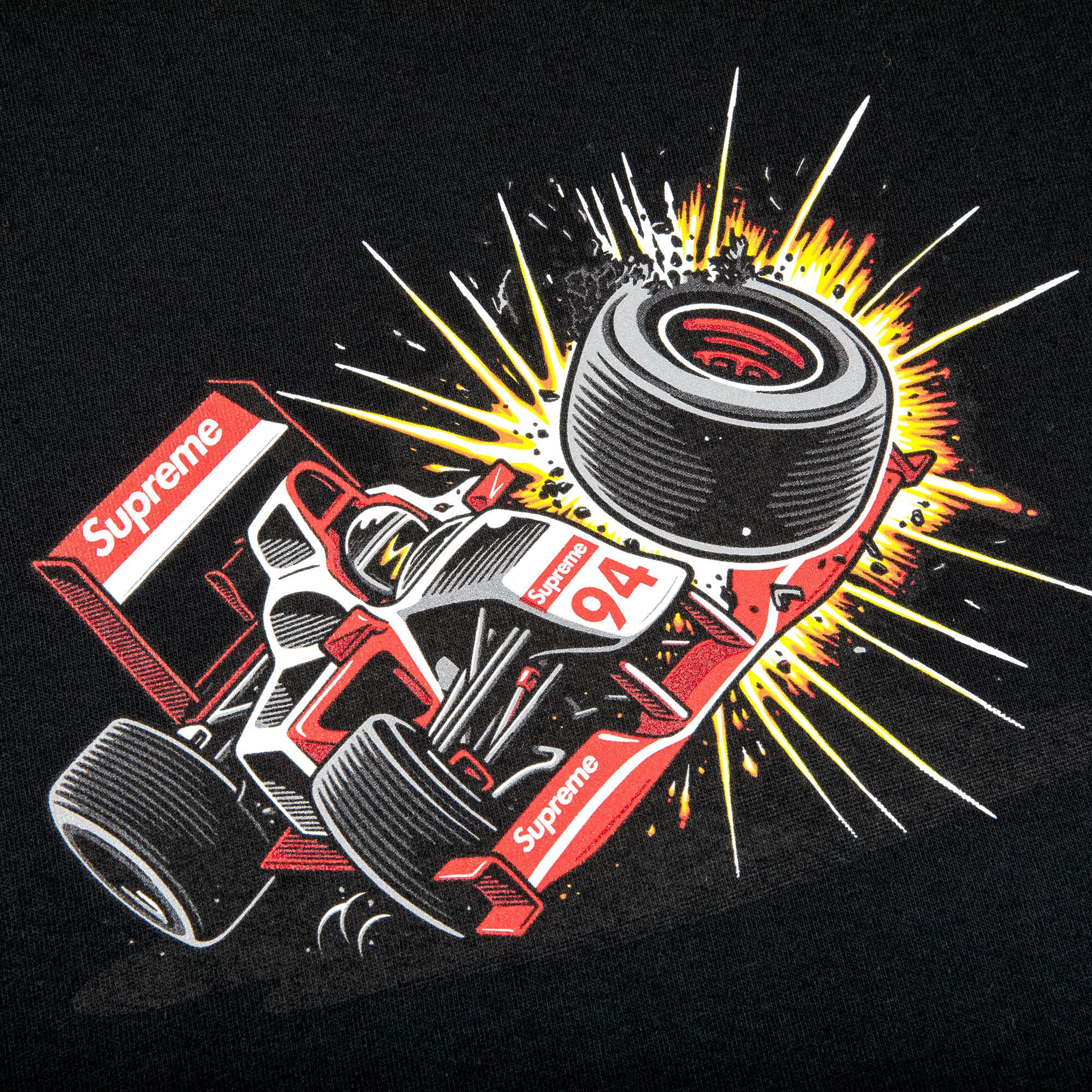 Supreme crash tee black 2025