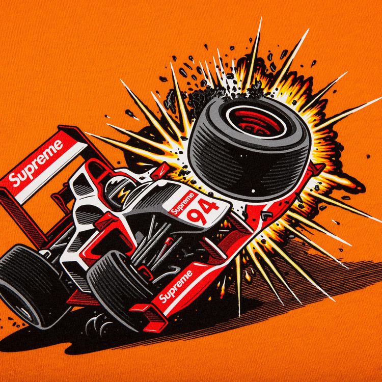 Supreme Crash Tee Orange