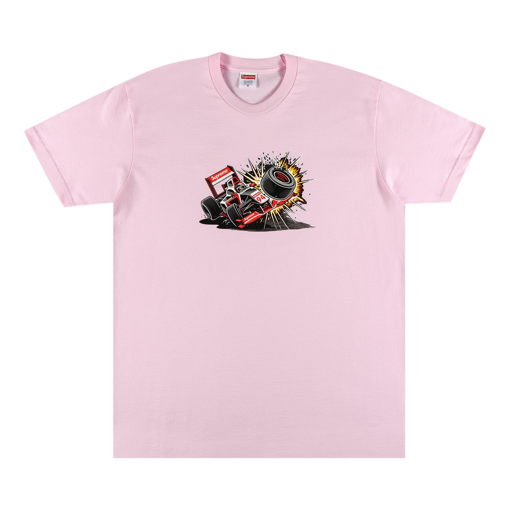 Buy Supreme Crash Tee Light Pink FW21T50 LIGHT PINK GOAT