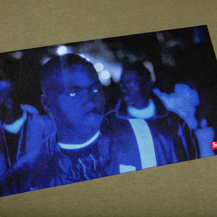 Supreme America Eats Its Young Tee Light Olive