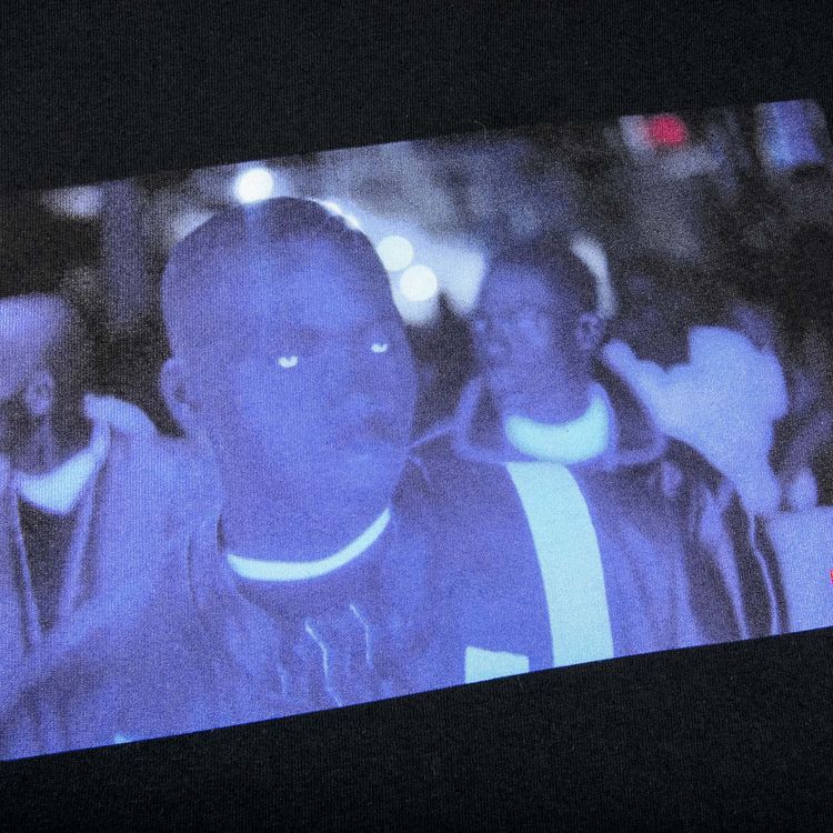 Supreme America Eats Its Young Tee Black