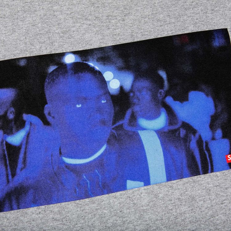 Supreme America Eats Its Young Tee Heather Grey