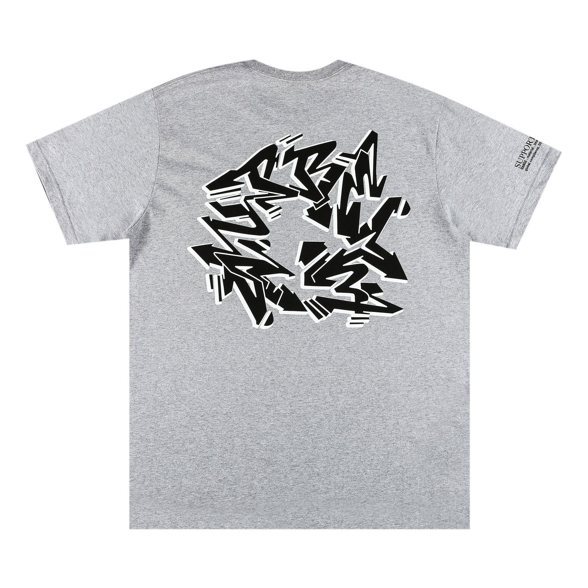 Buy Supreme Support Unit Tee 'Heather Grey' - FW21T49 HEATHER GREY