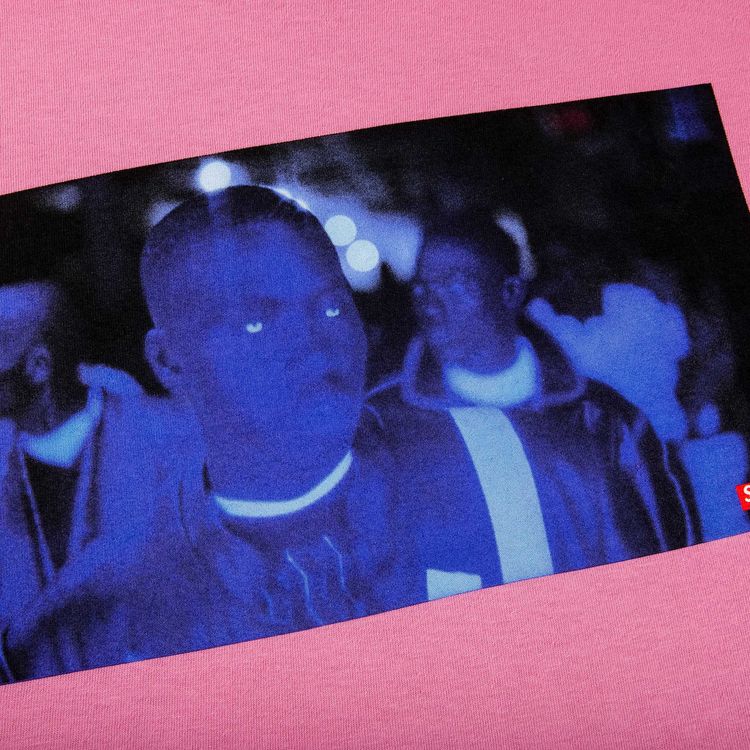 Supreme America Eats Its Young Tee Pink