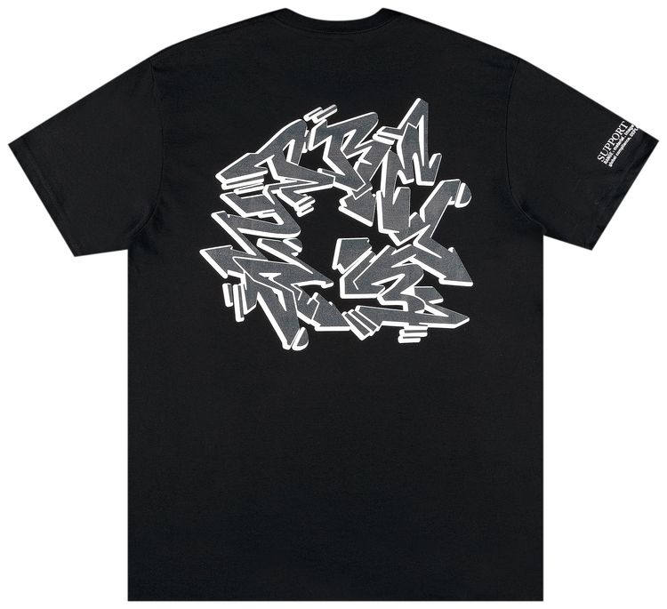 Supreme Support Unit Tee Black