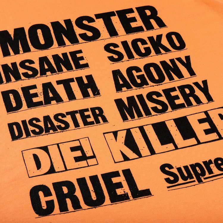 Supreme Monster Tee Peach