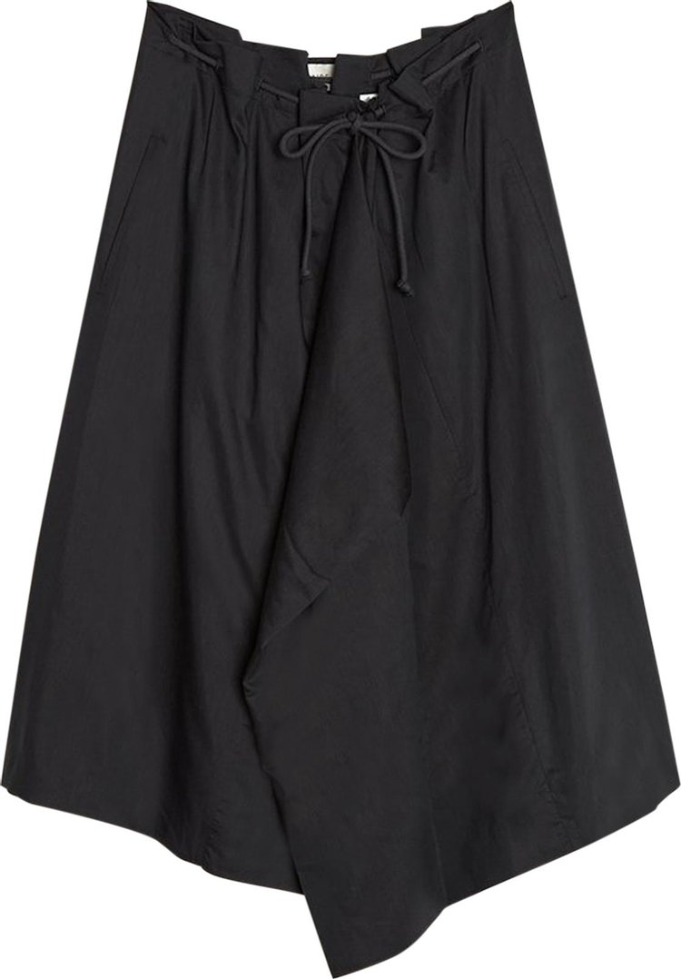 Buy Lemaire Loose Skirt 'Marine Black' - W 211 SK268 LF586 978 - Black ...