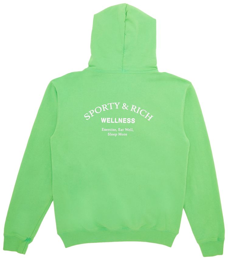 Sporty  Rich Wellness Studio Hoodie Cilantro