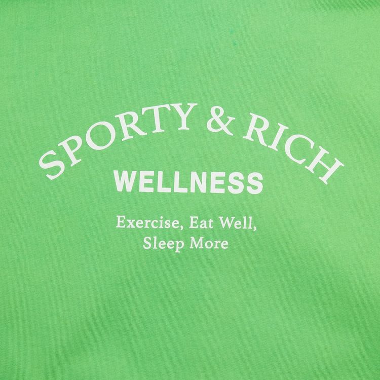 Sporty  Rich Wellness Studio Hoodie Cilantro