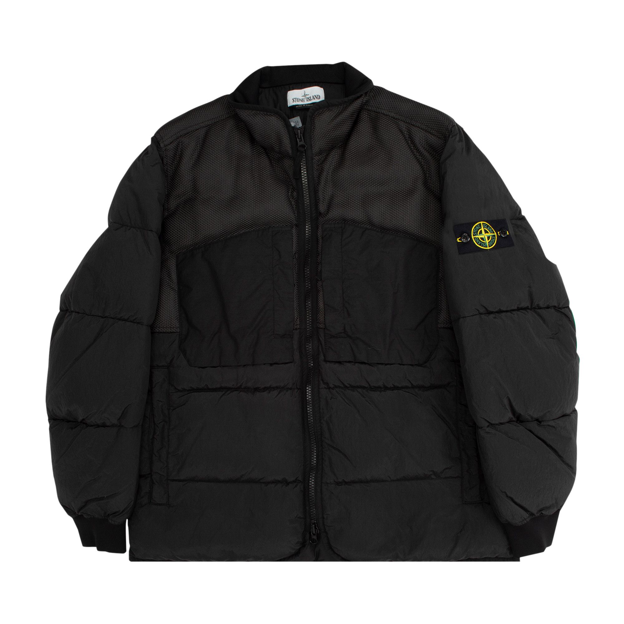 Buy Stone Island Real Down Jacket 'Black' - 751542840 V0029 | GOAT