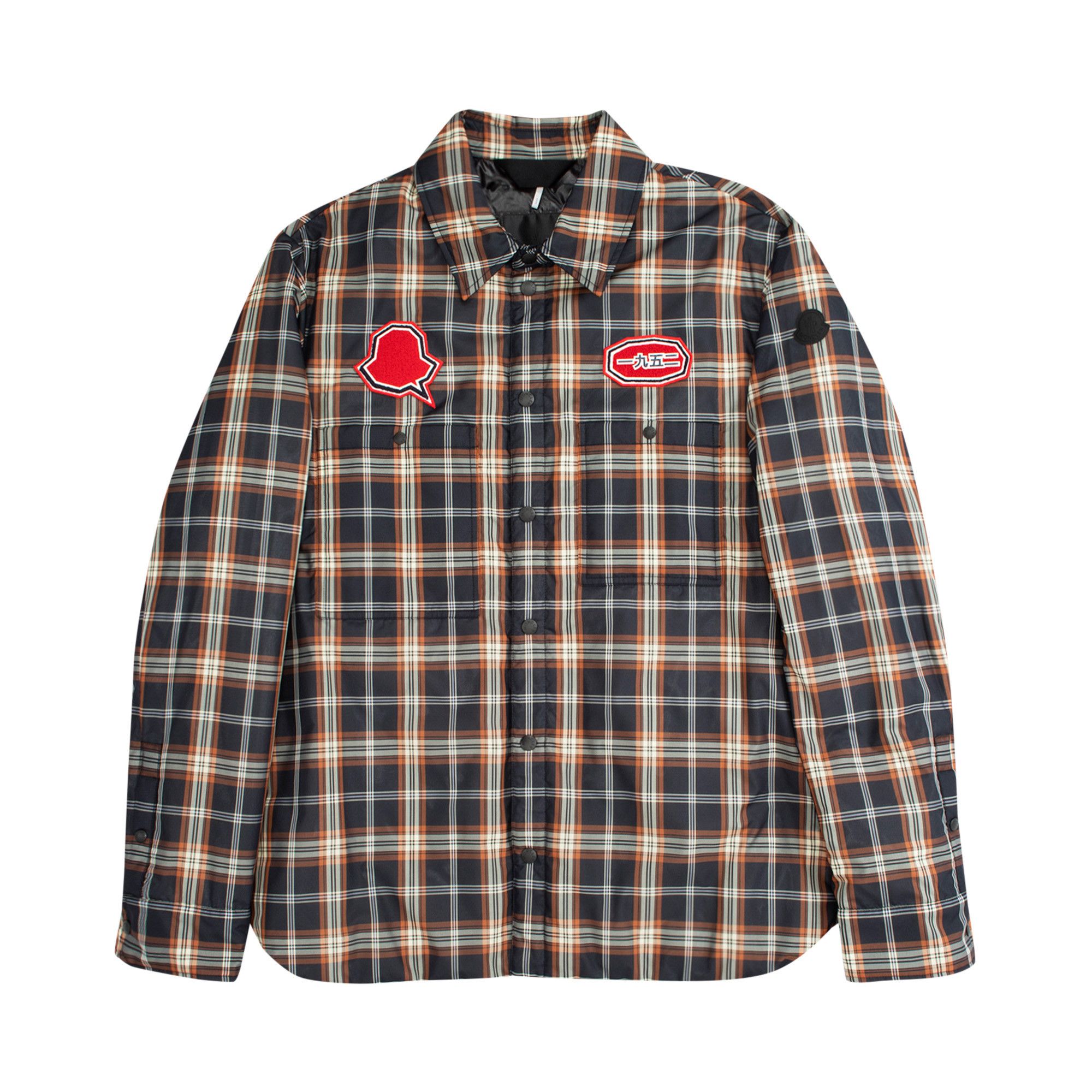 Moncler plaid jacket deals