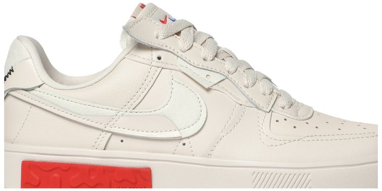 Nike Wmns Air Force 1 Fontanka Pearl White University Red