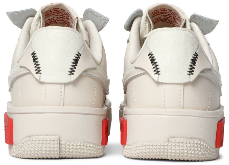 Nike Wmns Air Force 1 Fontanka Pearl White University Red