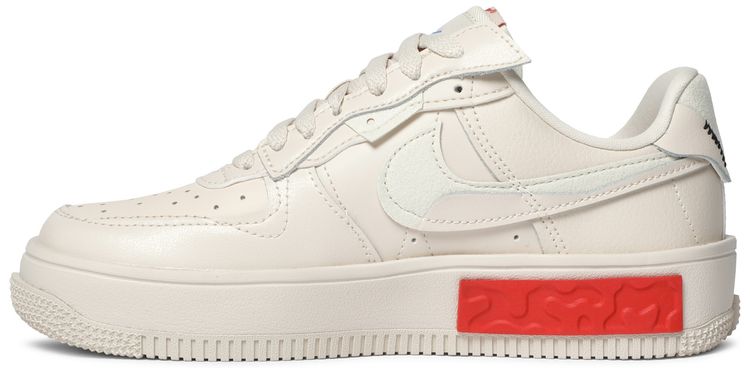 Nike Wmns Air Force 1 Fontanka Pearl White University Red