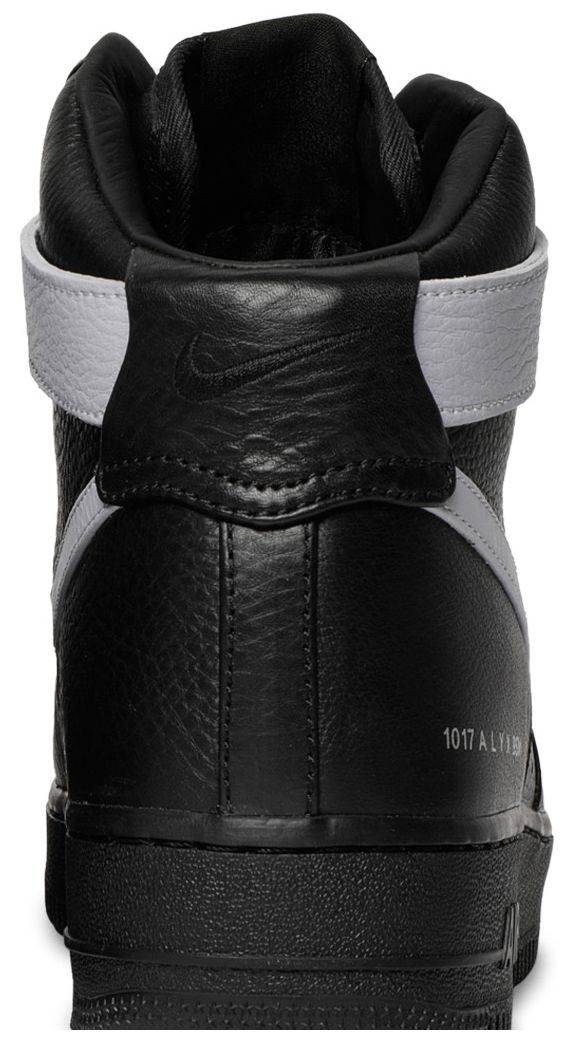 1017 ALYX 9SM x Nike Air Force 1 High Black Wolf Grey