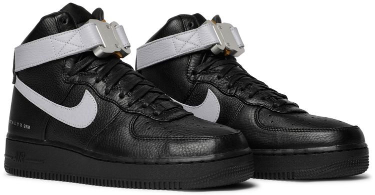 1017 ALYX 9SM x Nike Air Force 1 High Black Wolf Grey