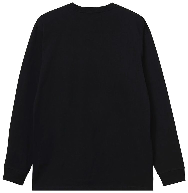 Carhartt WIP Long Sleeve Chase T Shirt BlackGold