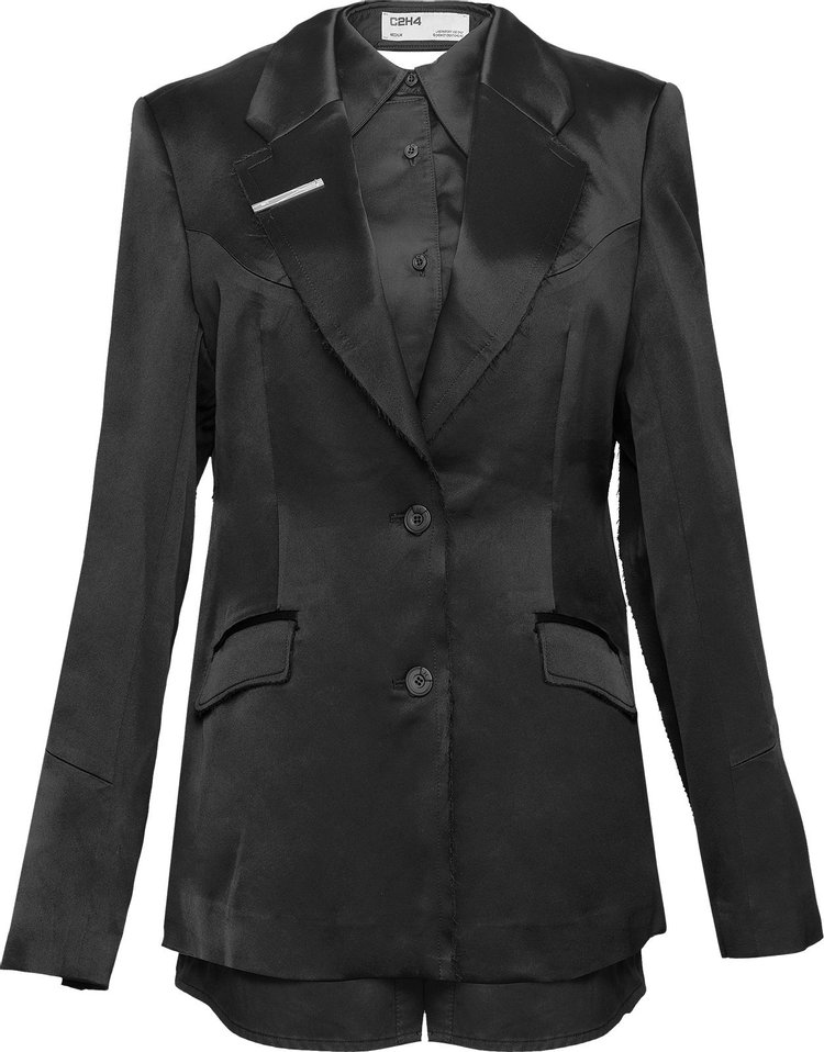 C2H4 Double Layer Tailored Jacket 'Black'