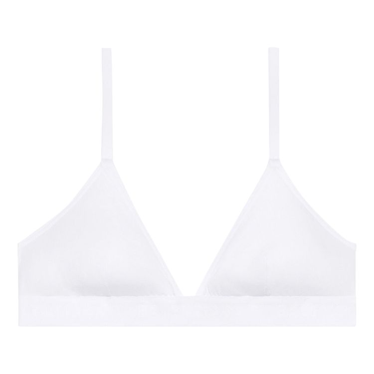 Balenciaga Elastic Bra White