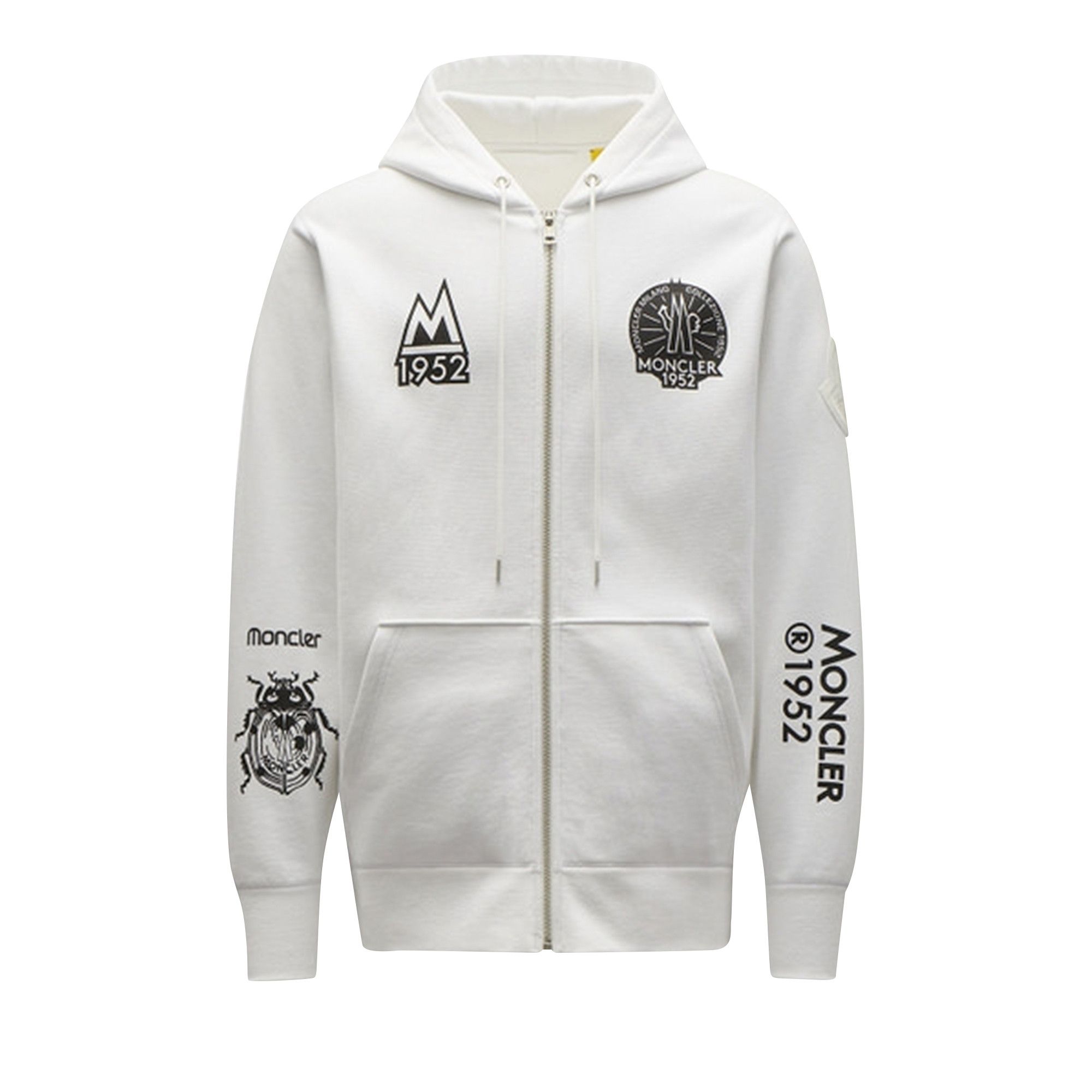 Buy Moncler 1952 Hooded Sweater 'White' - 8G000 03 809KX 001