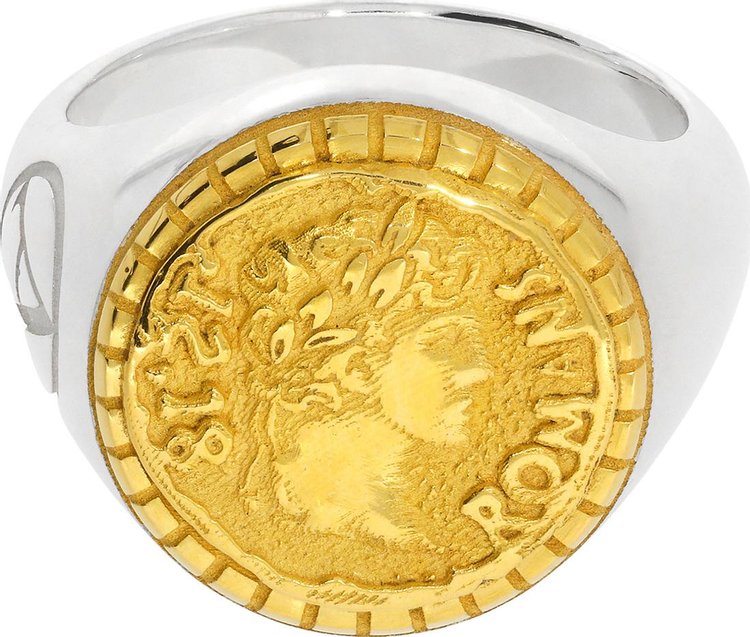 Aries Signet Ring 'Silver/Gold'