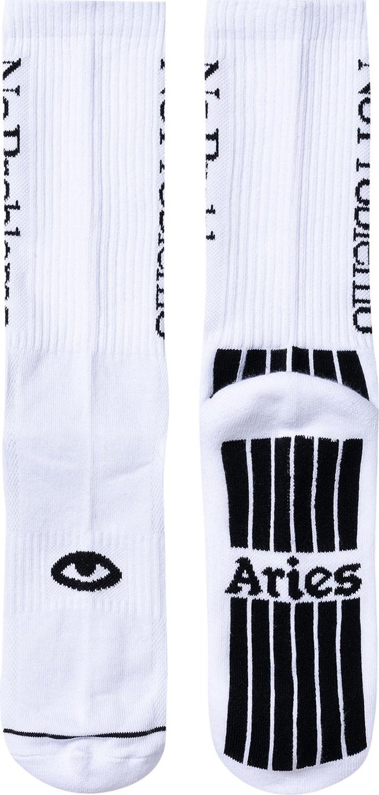 Aries No Problemo Sock White