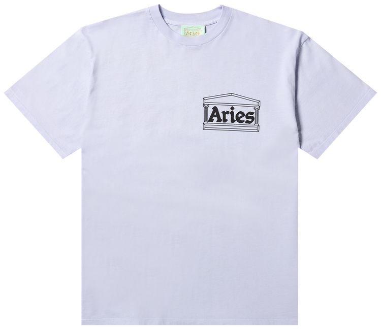 Aries Into Trouble Short Sleeve Tee Lilac