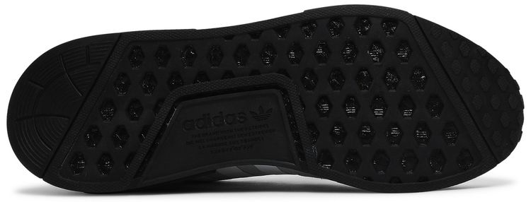 Adidas NMD R1 All Over Logo   White Team Solar Yellow