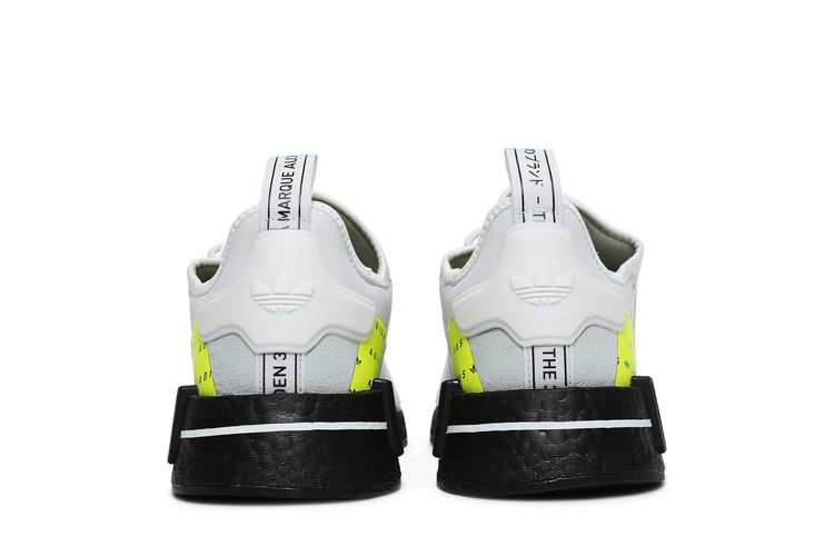 Buy Adidas NMD_R1 'All Over Logo - White Team Solar Yellow' - GZ7944 | GOAT