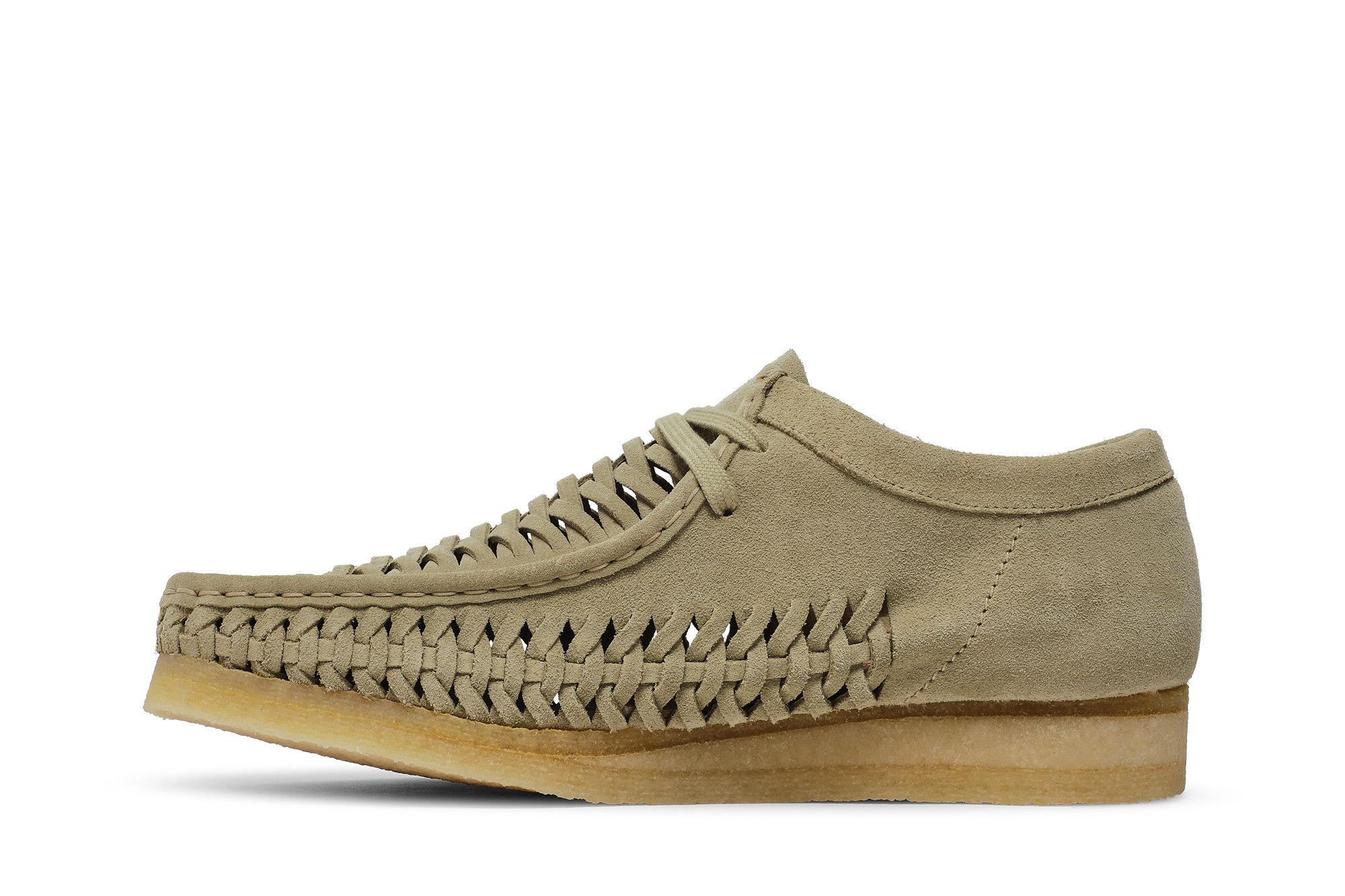 Clarks×Supreme Woven Wallabee tan Buy Supreme x Clarks Woven Wallabee 'Tan' - 261 60850 | GOAT DE