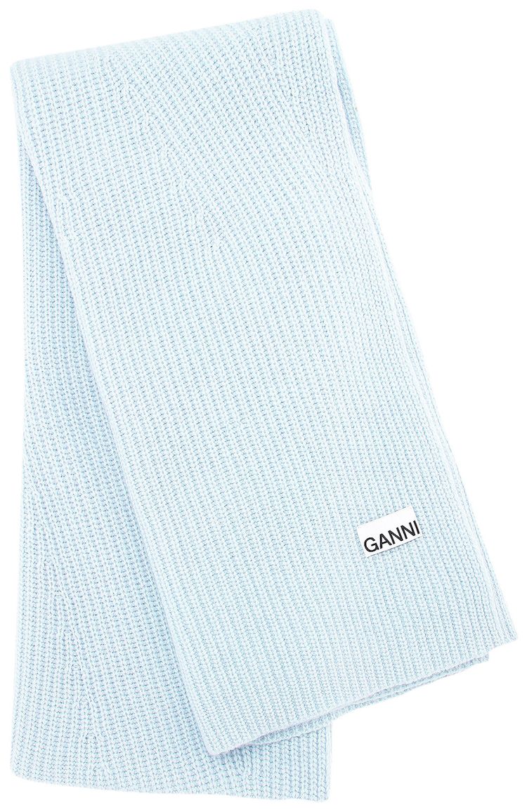 GANNI Scarf 'Baby Blue'