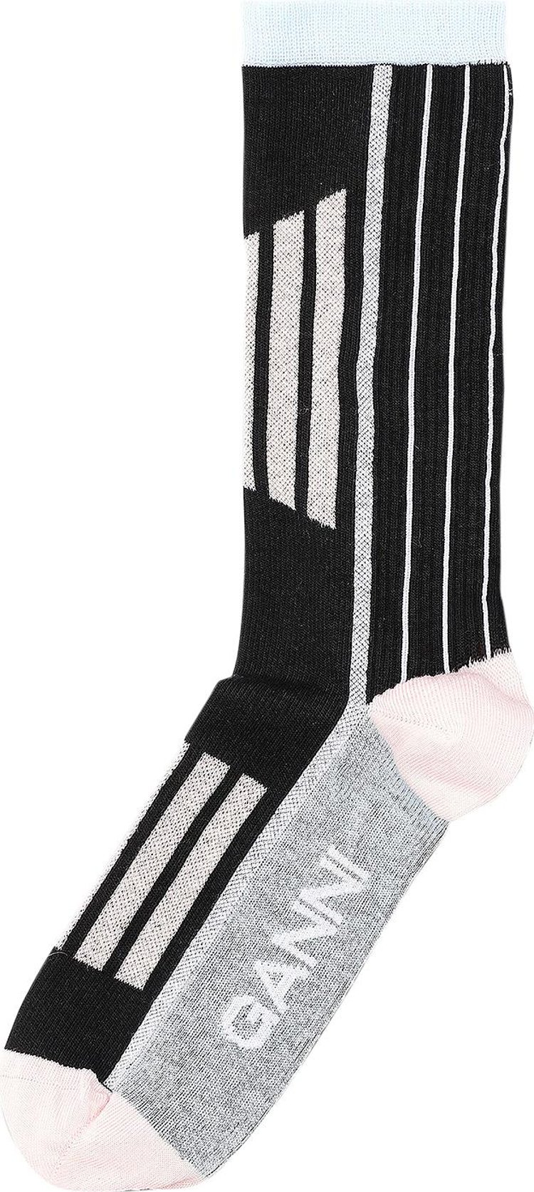 GANNI Sporty Socks 'Pink Nectar'