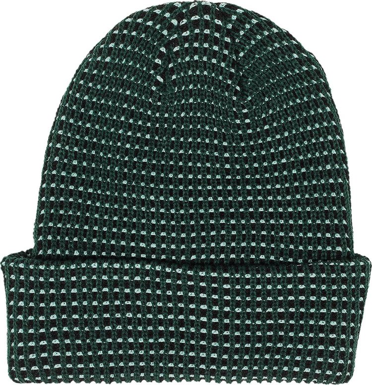 Noah Tricolor Beanie Green