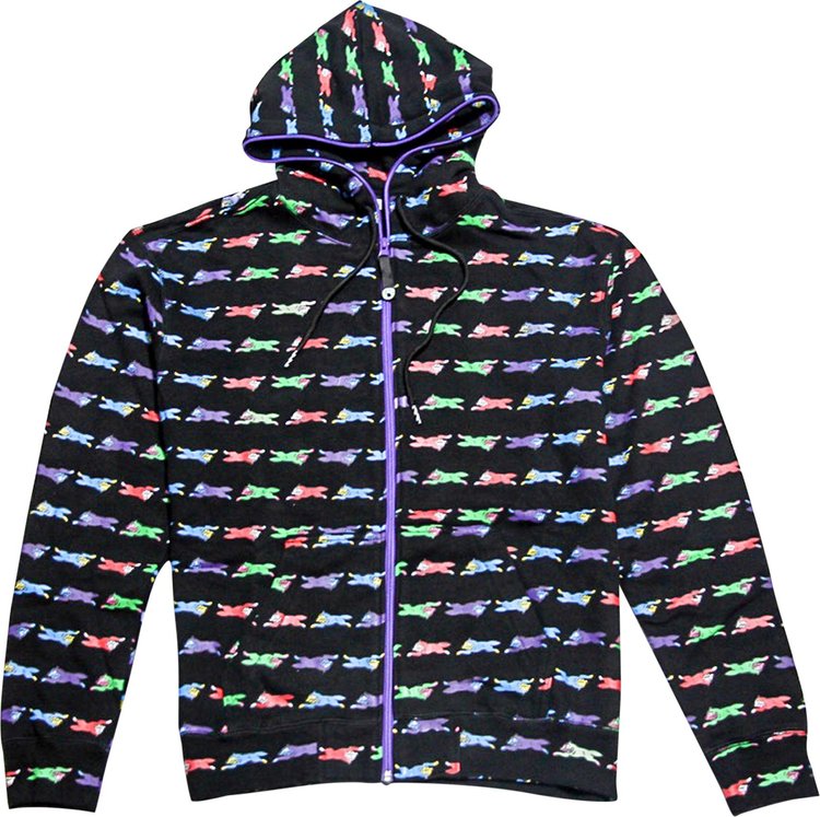 Icecream Grass Hoodie Black