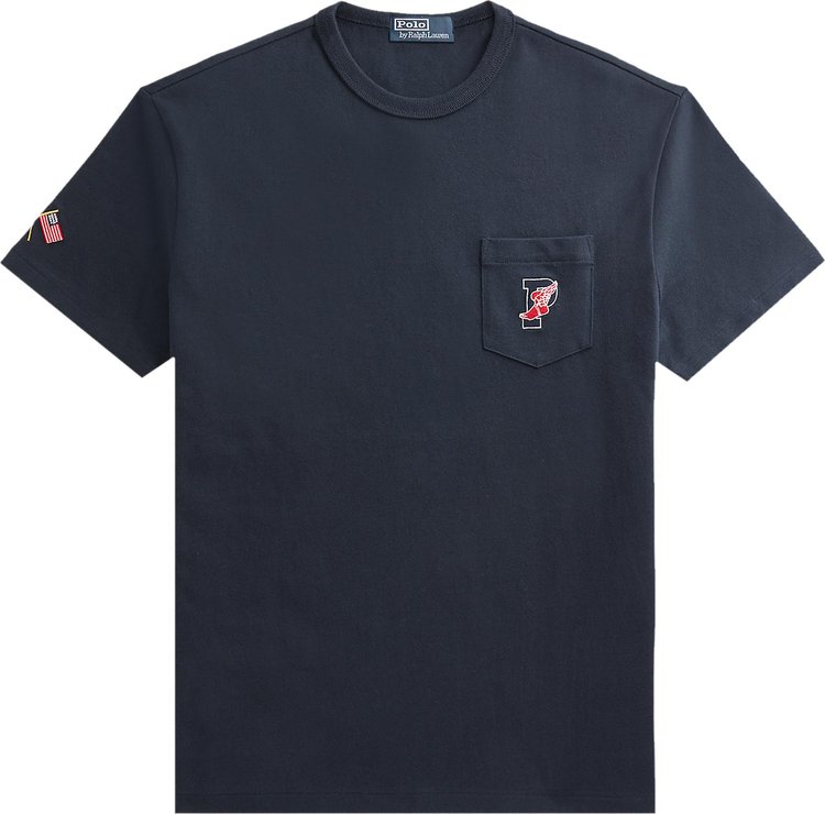 Polo Ralph Lauren Tokyo Stadium Classic Fit T-Shirt 'Aviator Navy'