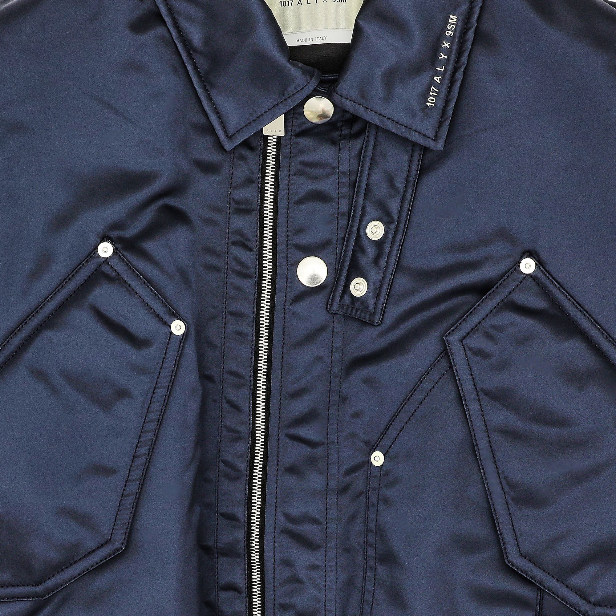 Buy 1017 ALYX 9SM Flight Bomber Jacket 'Navy