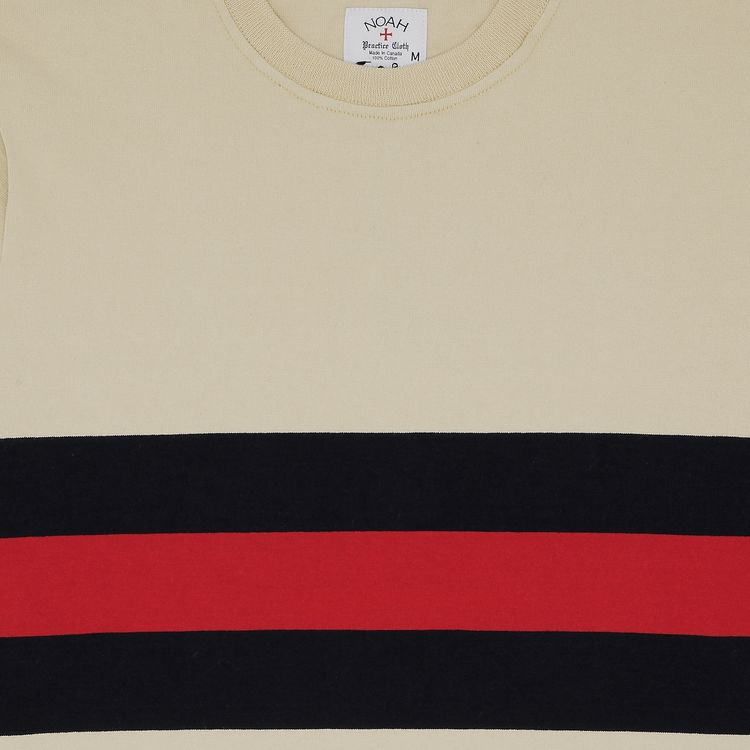 Noah Long Sleeve Rugby Crew Vegas GoldNavyDark Red