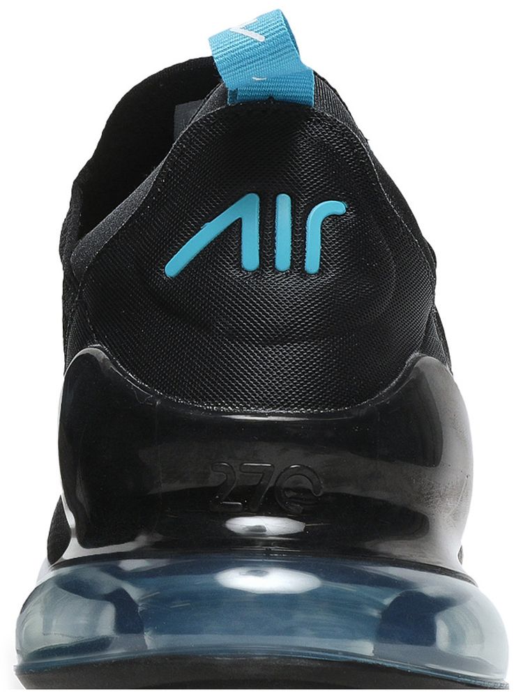 Nike Air Max 270 Black Light Blue Fury