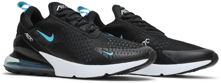 Nike Air Max 270 Black Light Blue Fury