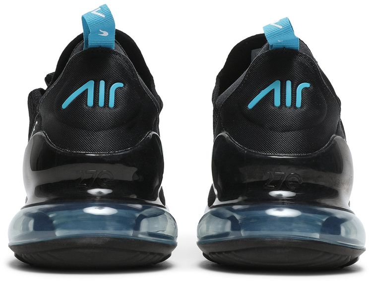 Nike Air Max 270 Black Light Blue Fury