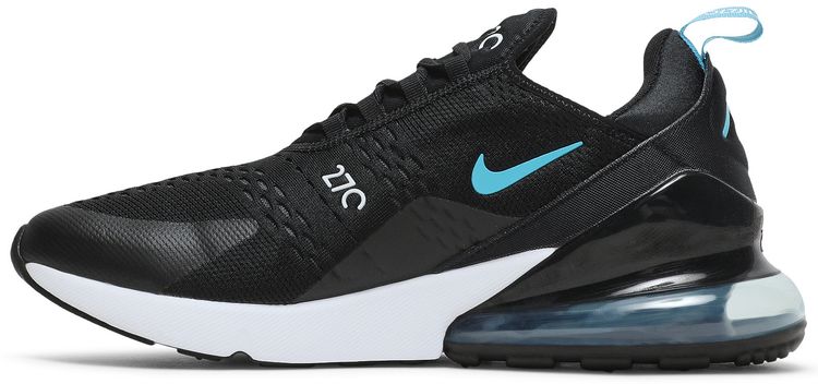 Nike Air Max 270 Black Light Blue Fury