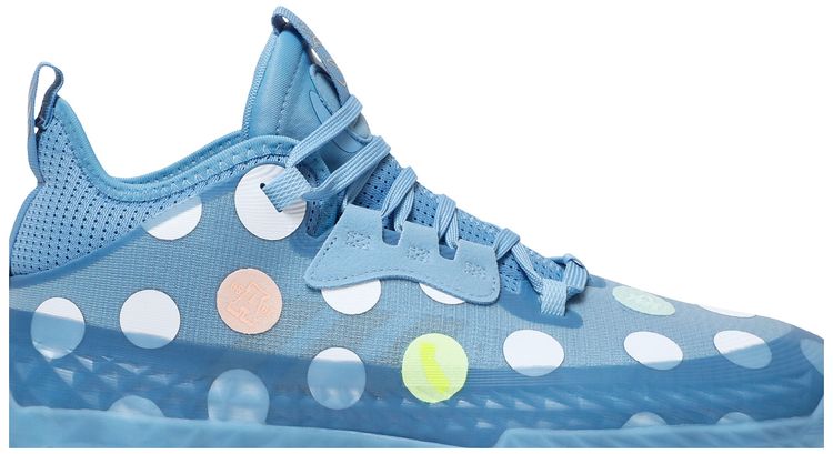 Adidas Harden Vol 5 Futurenatural Polka Dot   Team Light Blue