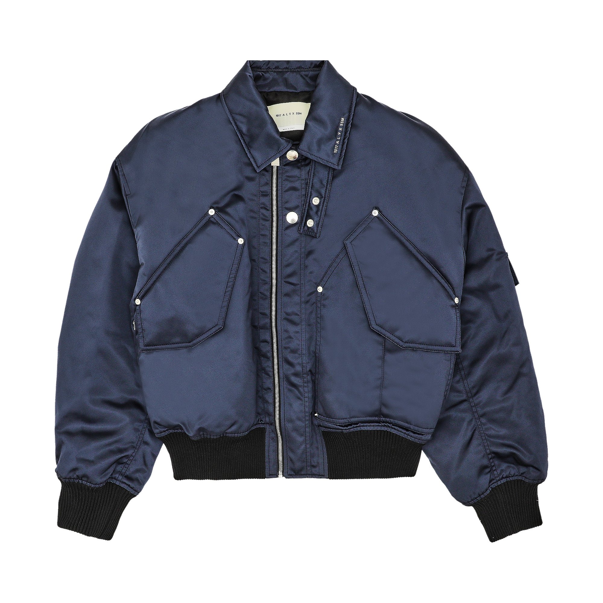 Buy 1017 ALYX 9SM Flight Bomber Jacket 'Navy' - AAMOU0198FA03 