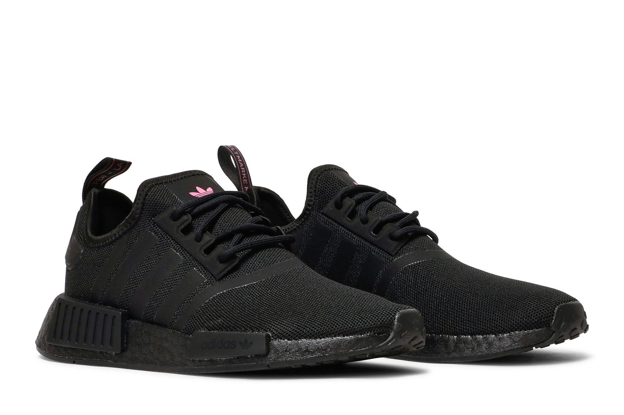 アディダス レディース スニーカー Women's Adidas Originals Nmd R1 Casual Shoes - Black/Black/Solar Pink Buy Adidas Wmns NMD_R1 Primeblue 'Black Solar Pink' - GX8312 | GOAT