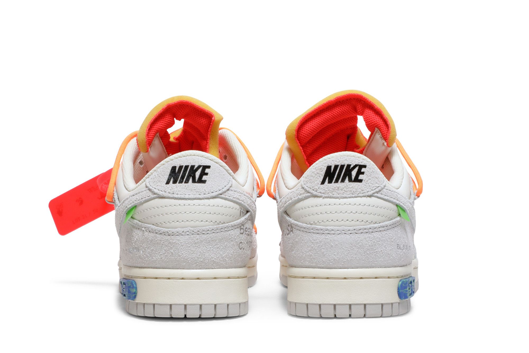 Size 3.5 Off-White x Dunk Low 'Lot 31 of 50'