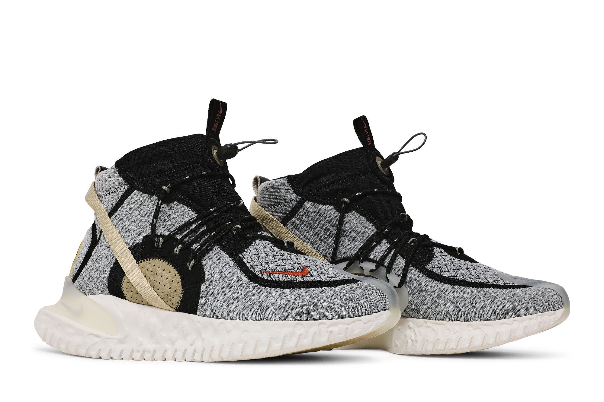 nike ispa flow 2020 se black iron