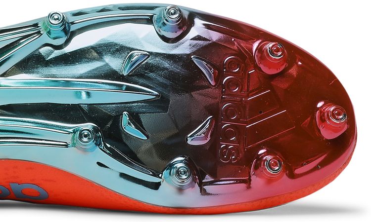 Adidas Adizero Primeknit Cleats Signal Coral Bright Cyan