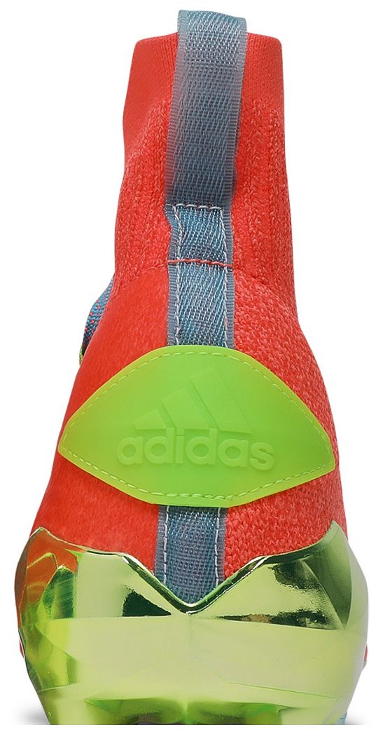 Adidas Adizero Primeknit Cleats Signal Coral Bright Cyan